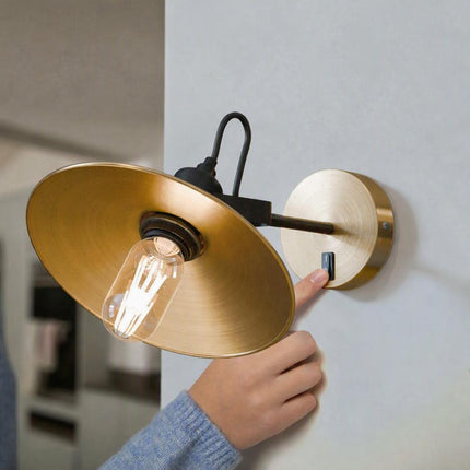 Winston Adjustable Swivel Wall Sconce with Switch | Mid Century Modern Wall Light