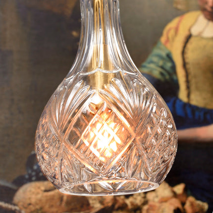 Brussels Textured Glass Hanging Light