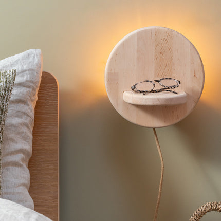 Corsica Wall Lamp Side Table