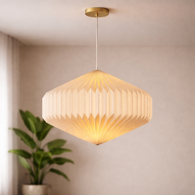 Diamond Origami Paper Lampshade