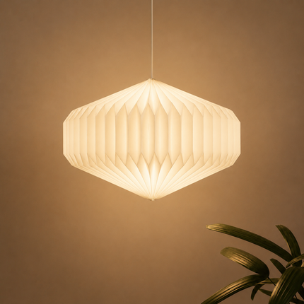 Diamond Origami Paper Lampshade