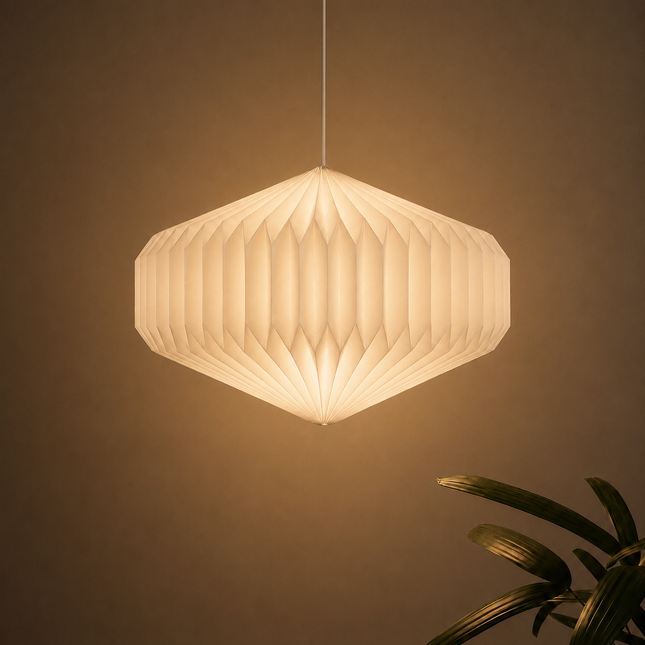 Diamond Origami Paper Lampshade