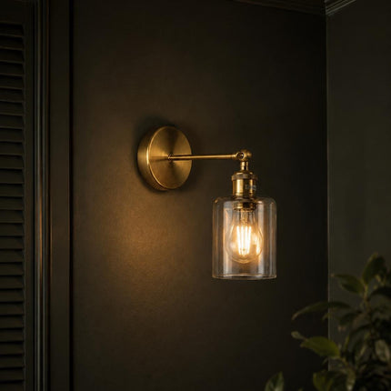 Huxley Adjustable Vintage Wall Sconce Light