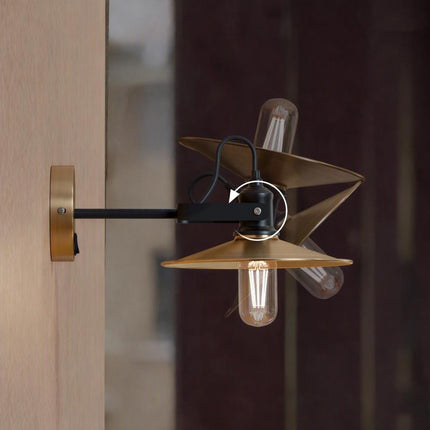 Winston Adjustable Swivel Wall Sconce with Switch | Mid Century Modern Wall Light