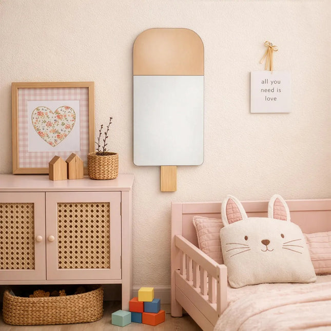 Decorative Retro Ice-Cream Mirror