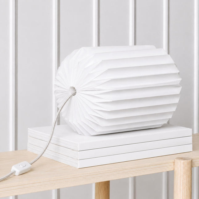 Origami Paper Table Lamp – Minimalist Bedside Light
