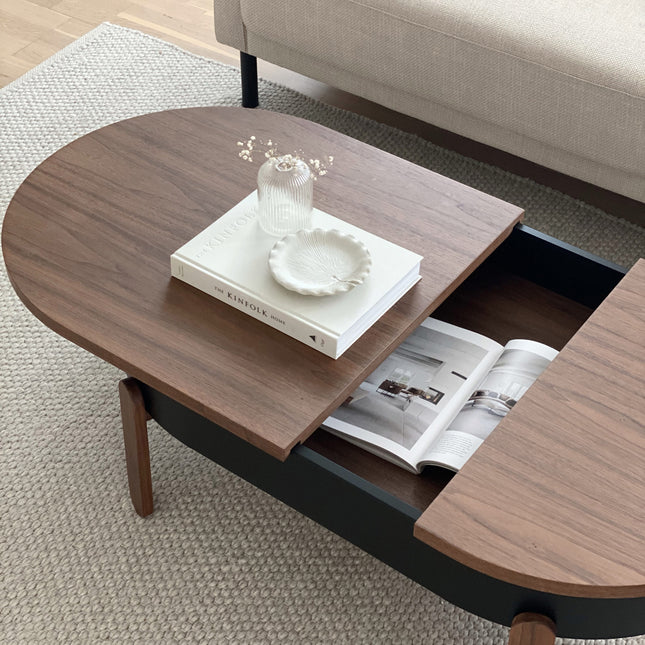 Large Batea Minimalist Storage Coffee Table