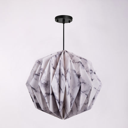 Marble Pattern Origami Ball Globe Paper Lampshade