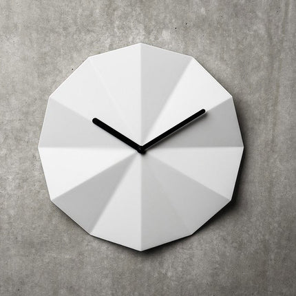 white oak wall clock 