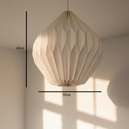 Hanging snowdrop lampshade