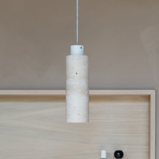 Tivoli Travertine Pendant Light