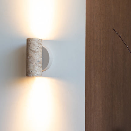 Tivoli Travertine Wall Lamp