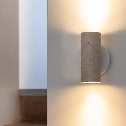 Tivoli Travertine Wall Lamp