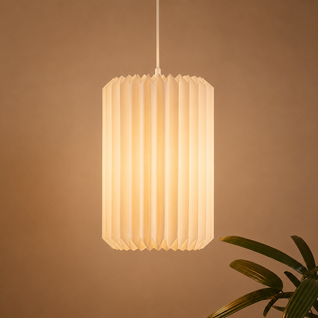 Paper Origami Tube Lampshade